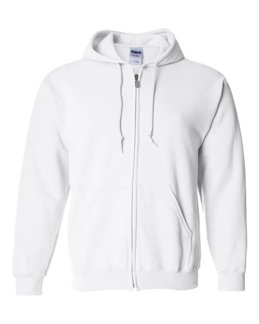 Custom Adult’s Unisex Full Zip Hooded Sweatshirt With Kangaroo Pocket