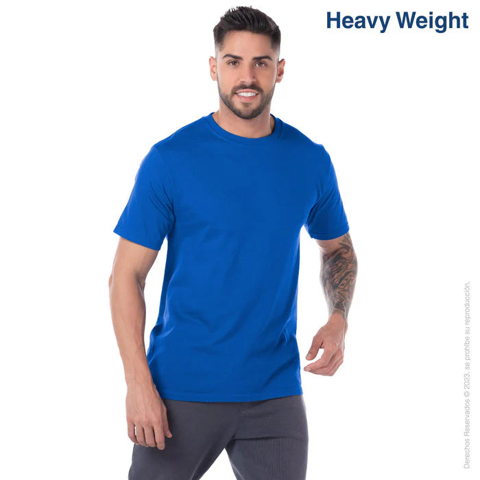 Men's Heavy Weight Crew Neck Short Sleeve T Shirt