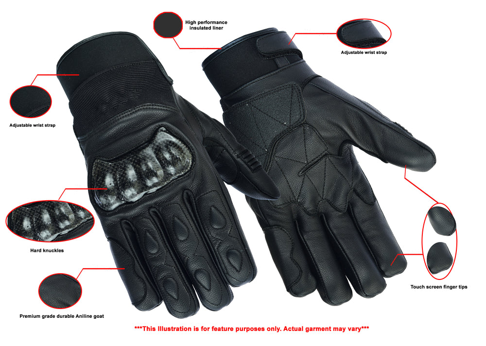 DS2492 Leather/Textile Performance Glove