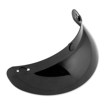 01-004 3-Snap Universal Standard Visor - Black