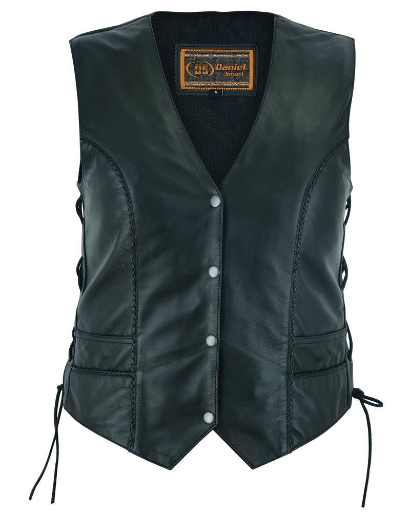 DS223 Women's Ultra-Thin Braided Vest