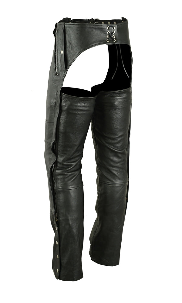 DS405 Unisex Double Deep Pocket Thermal Lined Chaps