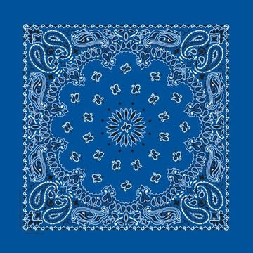 BD2501 Bandana Paisley Royal