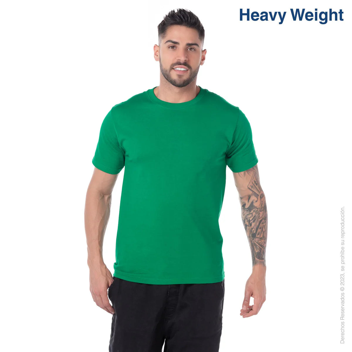 Custom Youth’s Heavy Weight Crew Neck Short Sleeve T-Shirt