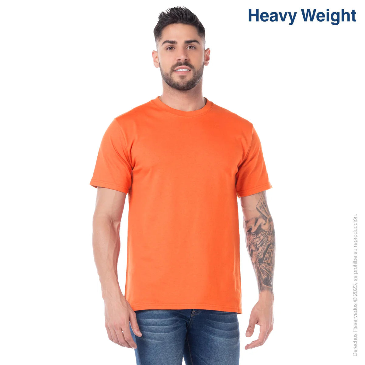 Custom Youth’s Heavy Weight Crew Neck Short Sleeve T-Shirt