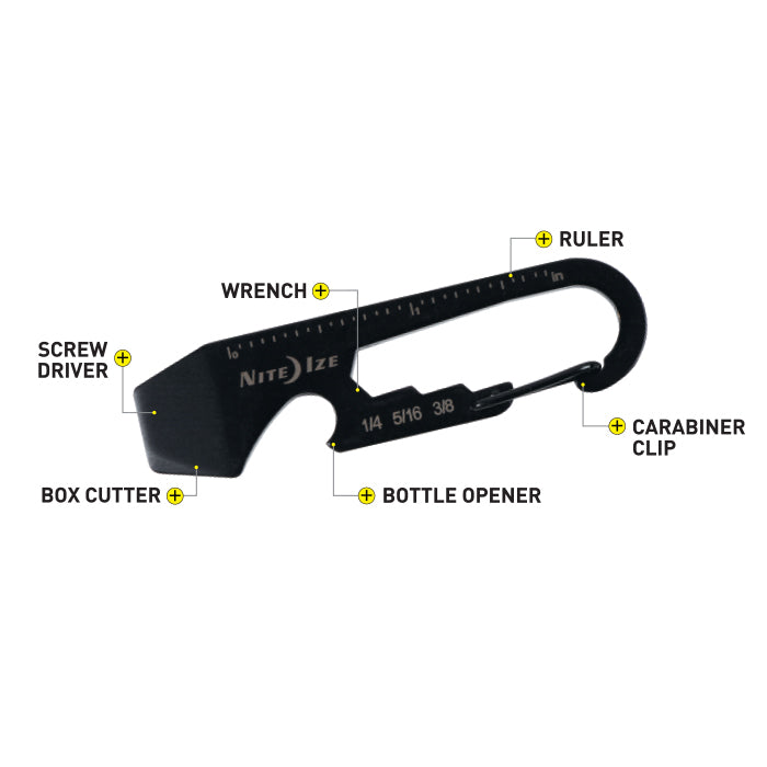 KMT-01-R3 DOOHICKEYÂ® KEY TOOL- Black