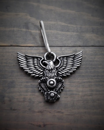 BZP-23 Eagle V-Twin Zipper Pull