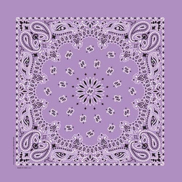 NT4405 Bandana Paisley Lavender