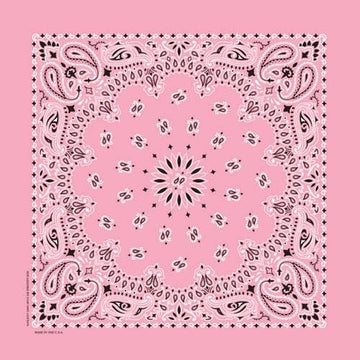 NT4408 Bandana Paisley Light Pink