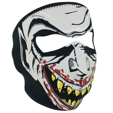 WNFM067G ZANÂ® Full Mask- Neoprene- Vampire, Glow in the Dark