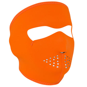 WNFM142 ZANÂ® Full Mask- Neoprene- High-Visibility Orange