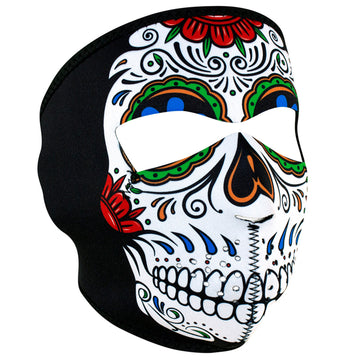 WNFM413 ZANÂ® Full Mask- Neoprene- Muerte Skull