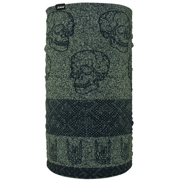 TF123 Motley TubeÂ® Fleece Lined- Skull Fairisle