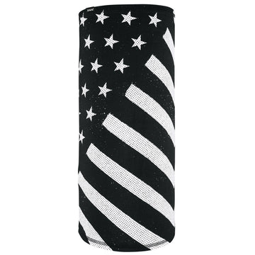 TL091 Motley TubeÂ®, SportFlex(tm) Series- Black & White Flag