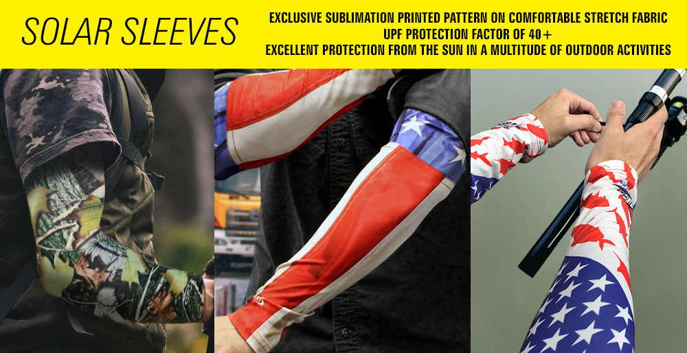 SOLSL4 Solar Sleeve USA Flag