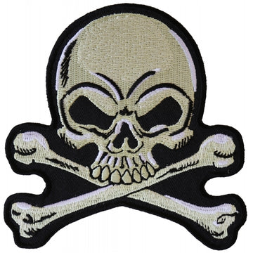 P6107 Skull and Crossbones medium Patch