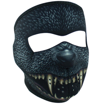 WNFM416 ZANÂ® Full Mask- Neoprene- Silver Bullet