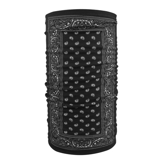 TF101 Motley TubeÂ® Fleece Lined- Black Paisley