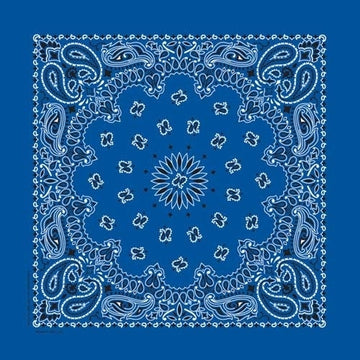 BD2501 Bandana Paisley Royal