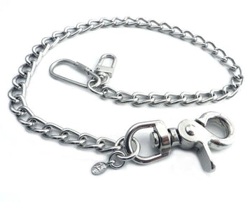 NC180-25 Splicer Chrome Wallet Chain 22"