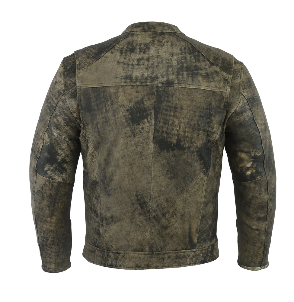 DS736 Men's Antique Brown Cruiser Jacket