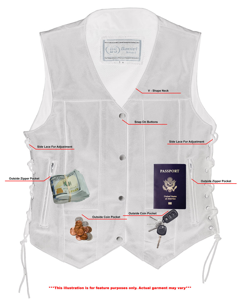 DS201 Women's 6 Pocket Utility Vest