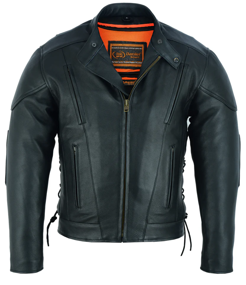 DS777 Men's Vented MC Jacket Side Laces
